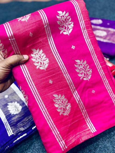 Akshara russian soft silk saree wholesale